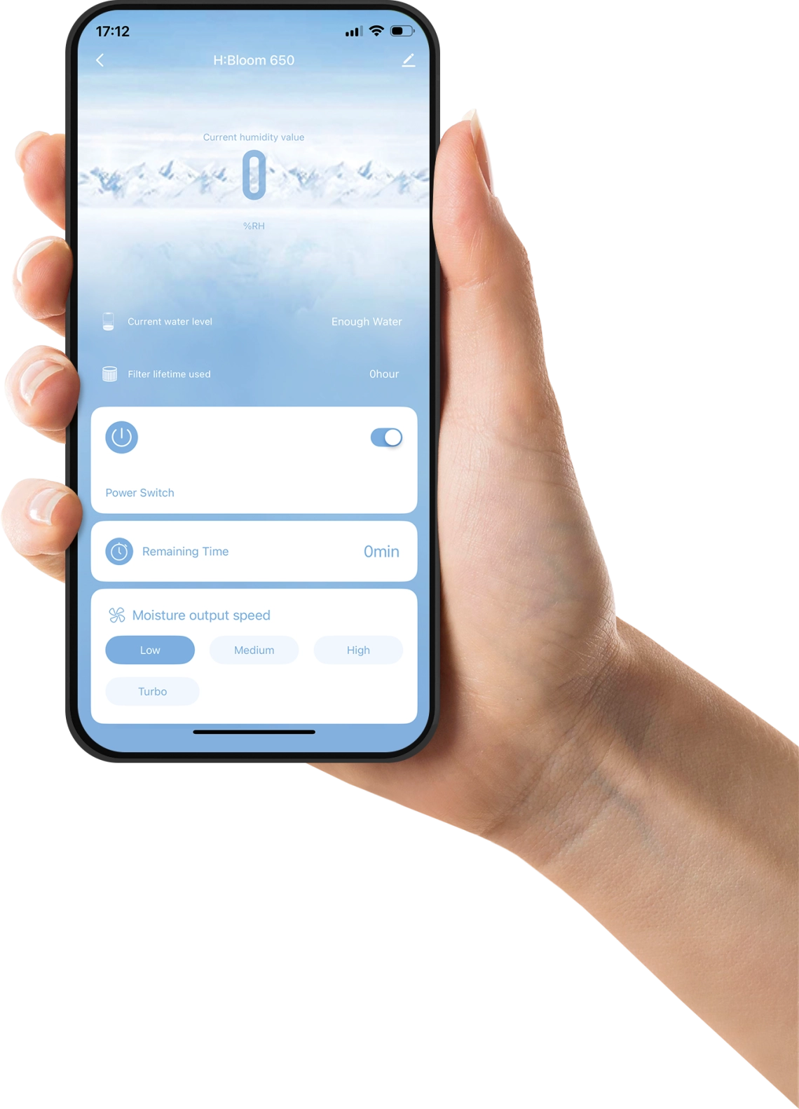 MyCond H:BLOOM 650 Wi-Fi integrado para control