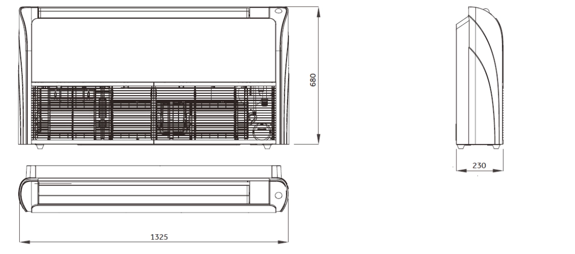 Dimensiones totales de MyCond Convertible - 2