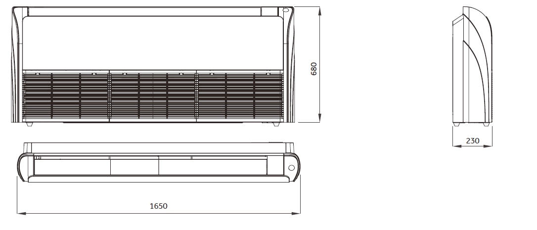 Dimensiones totales de MyCond Convertible - 3
