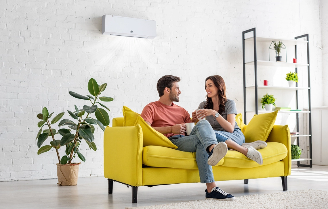 Unidades fan coil murales MyCond serie FHW conectadas en una red Modbus.