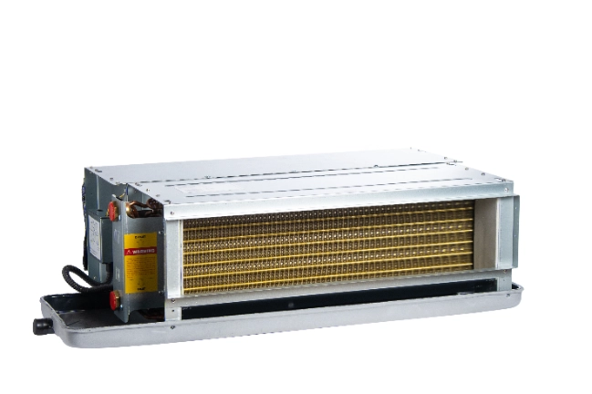 MyCond MCFC Unidad de fan coil de conducto ESP medio para una climatización eficiente.