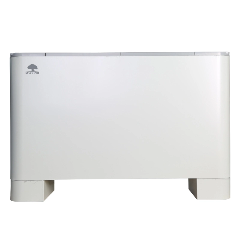 MyCond MCFF Moderno fancoil de suelo con un diseño elegante.