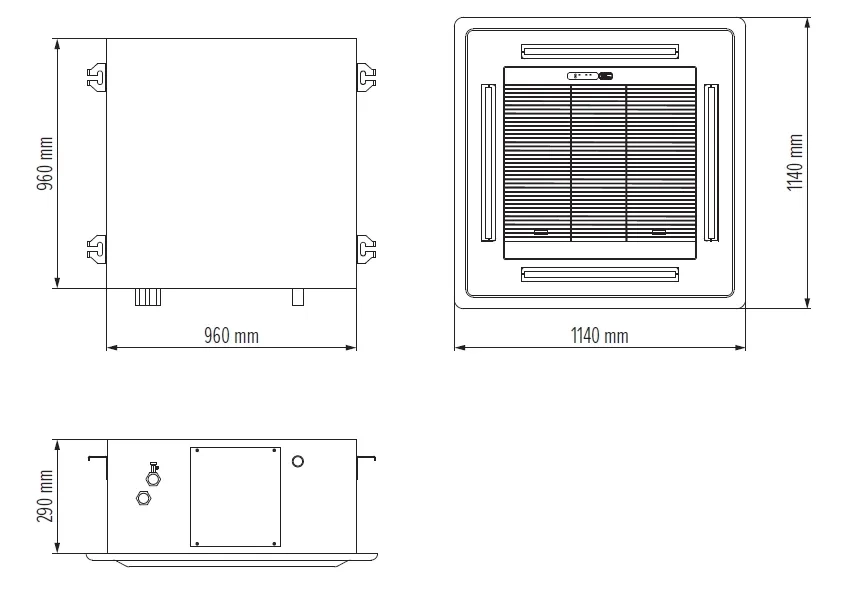 MyCond MCFK-A2/4 dimensiones generales - 4