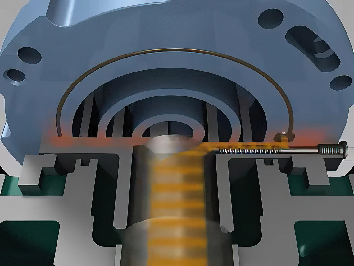 Mecanismo de movimiento orbital del compresor MyCond MRF 6