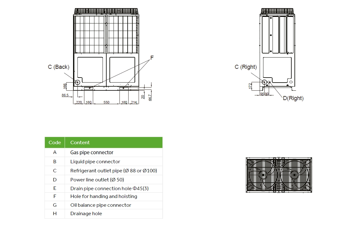 MyCond MRF 6 dimensiones totales - 2