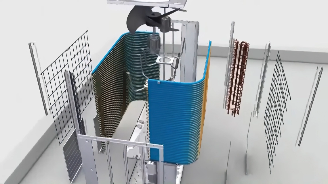 Diseño del intercambiador de calor seccional MyCond MRF 6