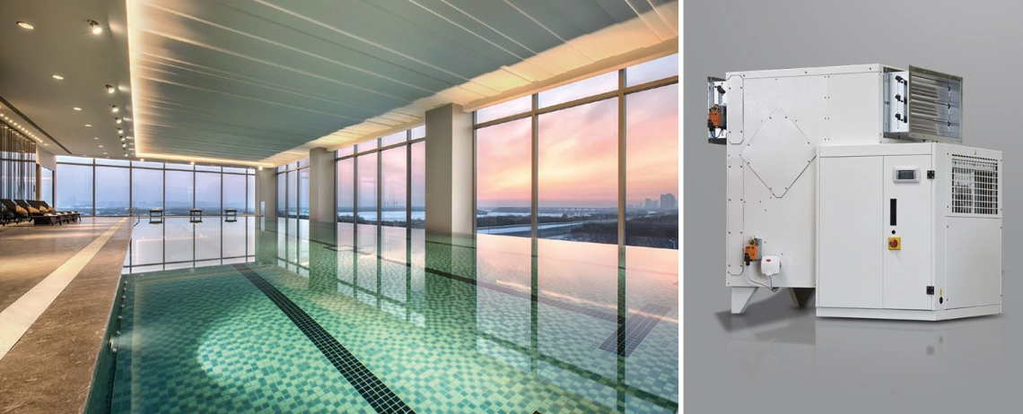 Deshumidificadores para piscinas MyCond MSTR / MSPR