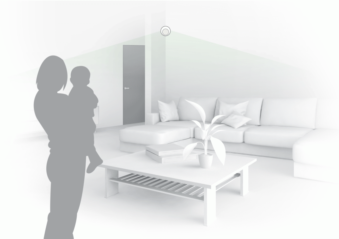 MyCond Smart Zigbee Sensor de movimiento PIR para sistemas domésticos automatizados.