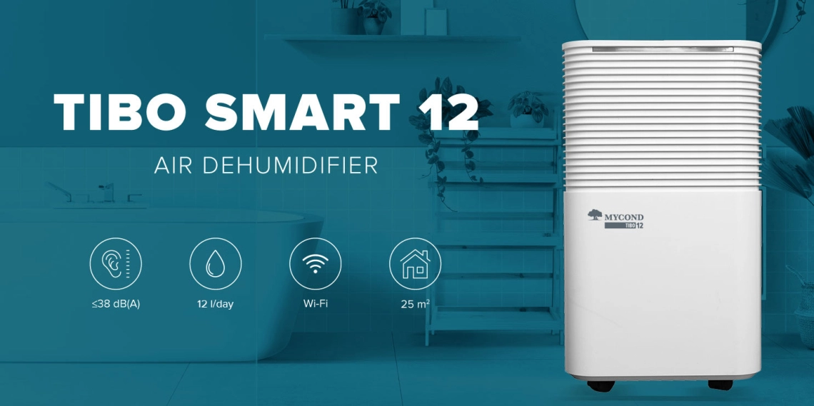 MyCond TIBO Smart 12 deshumidificación eficaz del aire para habitaciones grandes