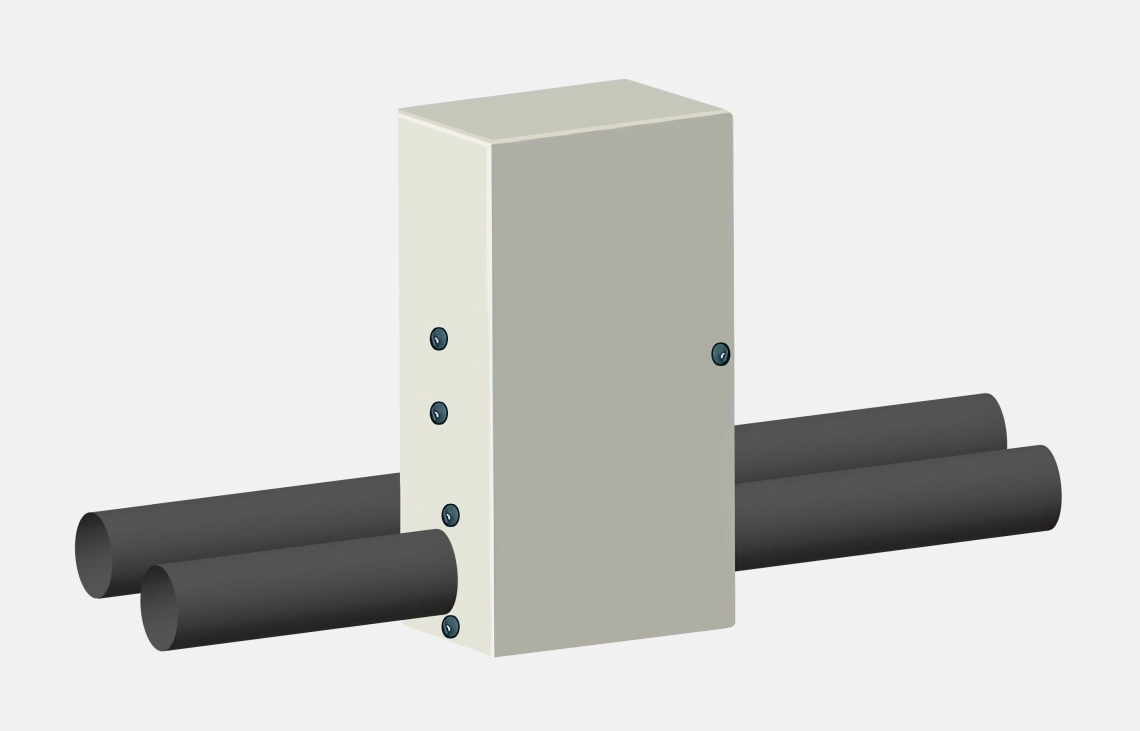 MyCond Montaje en pared con función EEV externa para minimizar el ruido