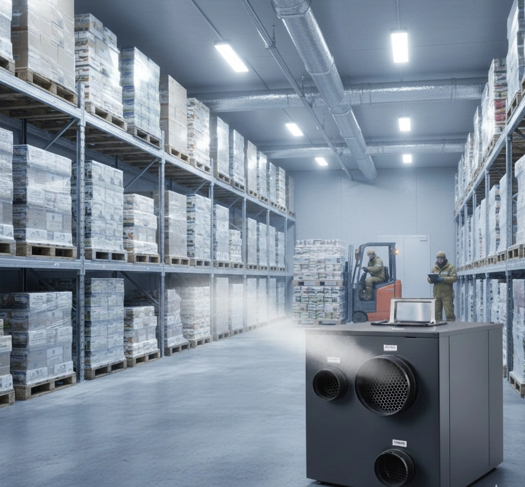 Desecador de aire por adsorci&oacute;n Mycond DESS 80, bajo punto de roc&iacute;o