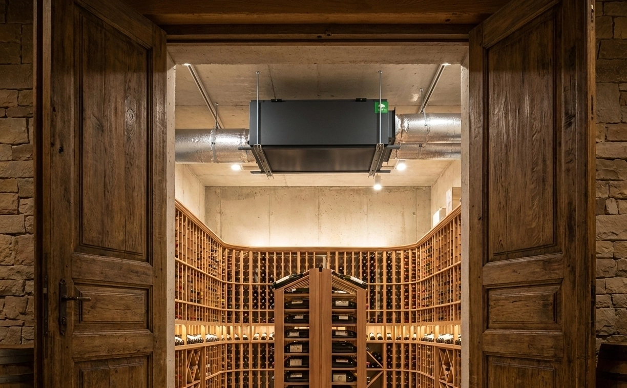 Deshumidificador canalizado Mycond MSHAC para piscinas en grandes espacios