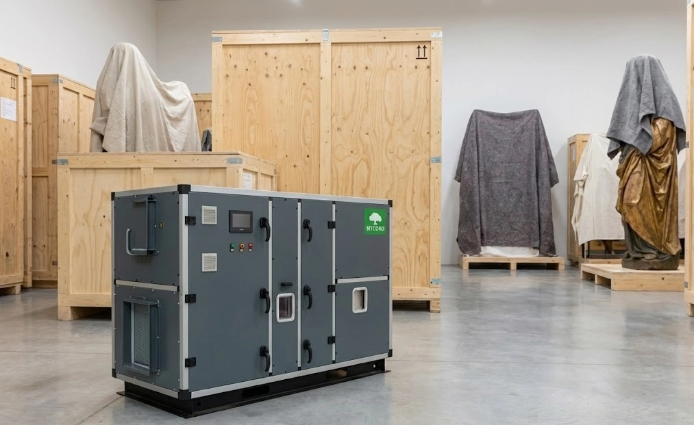 Deshumidificador rotativo-adsorción de aire para zonas controladas Mycond DESS