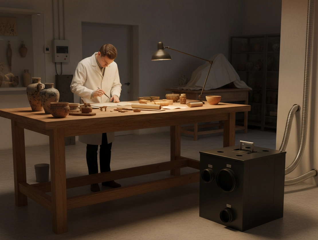 Sistemas de control de humedad para museos y archivos: enfoque de proyecto