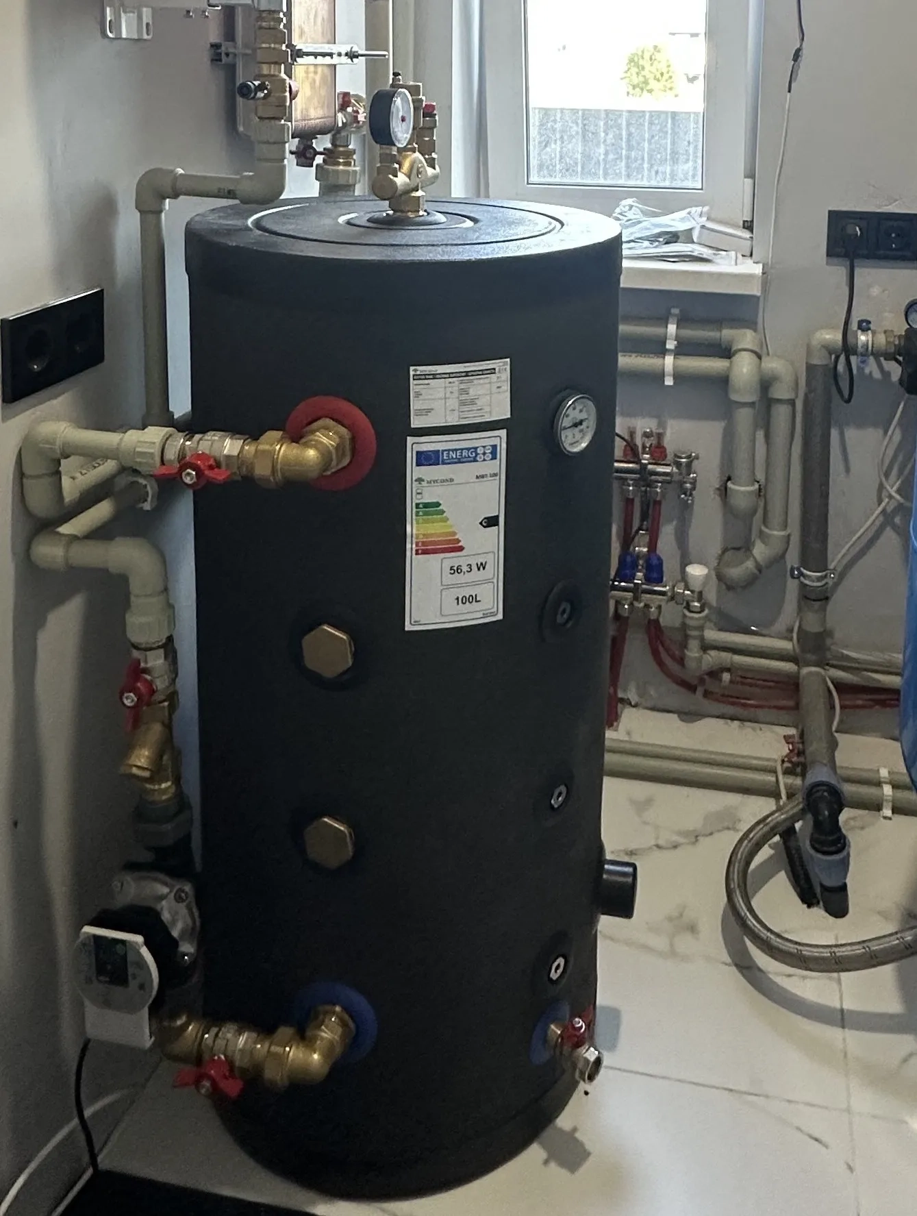Vivienda particular con bomba de calor Mycond MBasic
