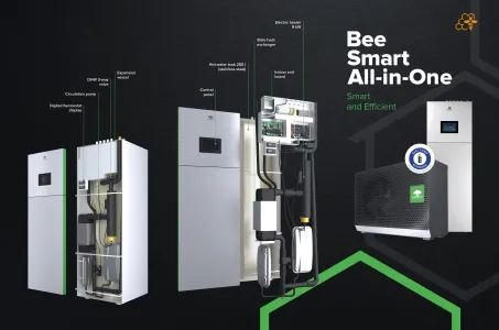 7 ventajas de la serie de bombas de calor BeeSmart All-in-One