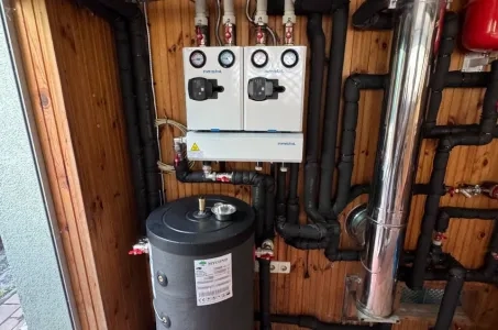 Vivienda familiar con bombas de calor Mycond Split serie BeeSmart