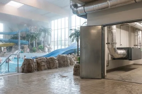 Deshumidificadores de conductos MSHA(C) serie X para piscinas comerciales: cálculo de potencia y control de la humedad
