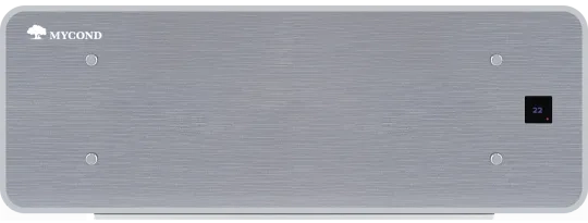 Fancoils murales de diseño Serie Silver Glass Wall