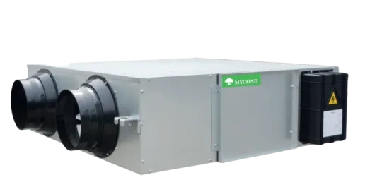 Unidades de ventilación con recuperación de energía serie MVS***-DW