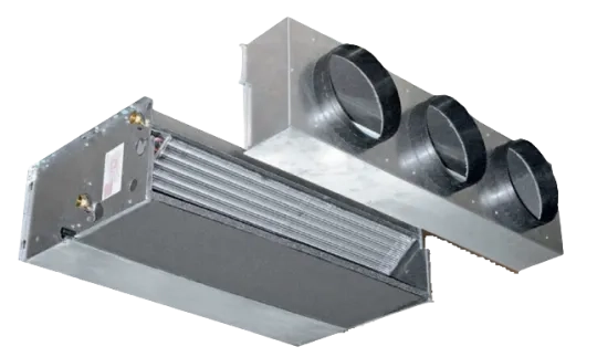 Unidades fan coil de conducto ESP medianas serie HPL