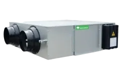 Unidades de ventilación con recuperación de energía serie MVS***-DW