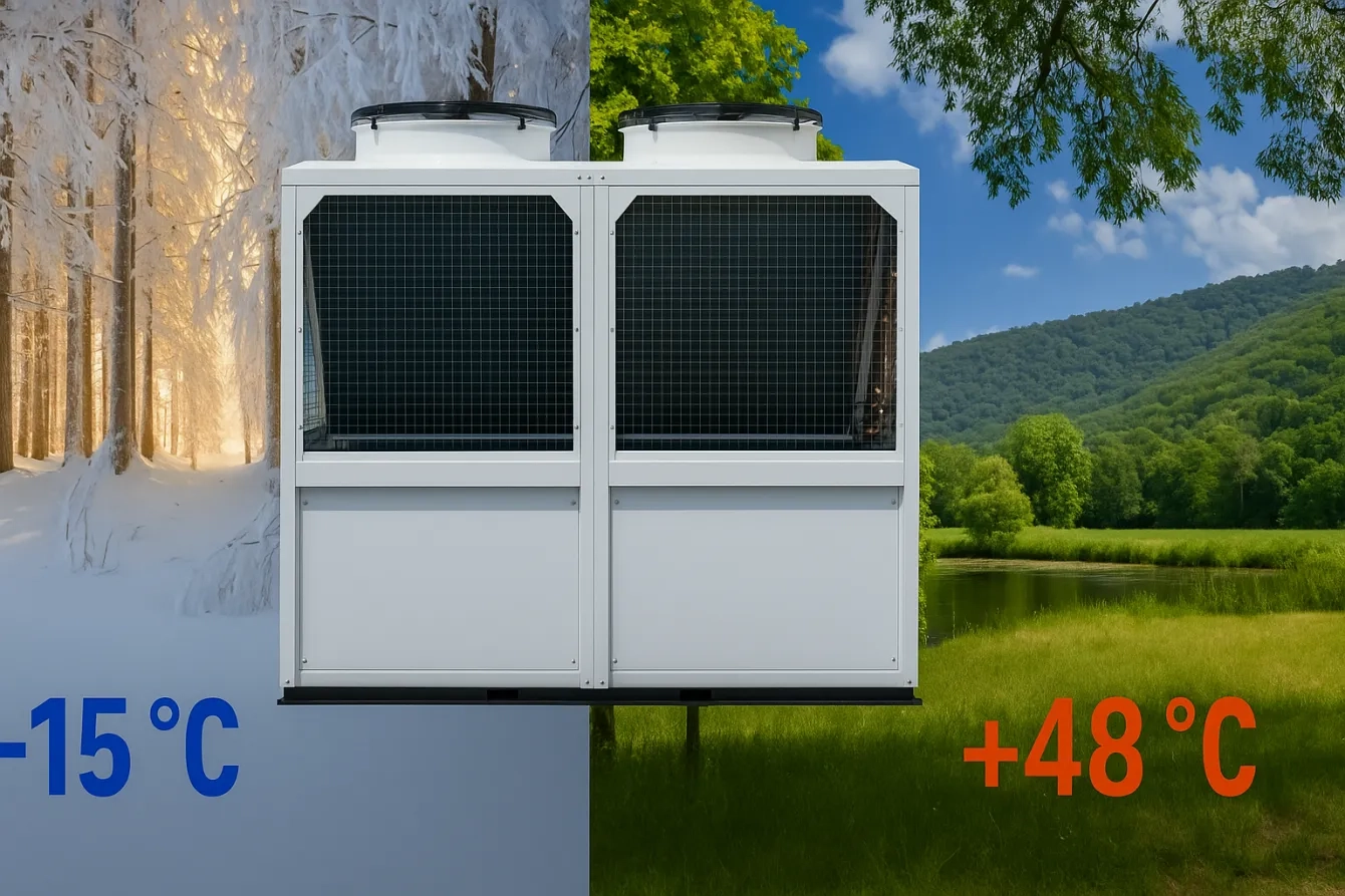 Cómo una bomba de calor modular ahorra en calefacción sin pérdidas de calor