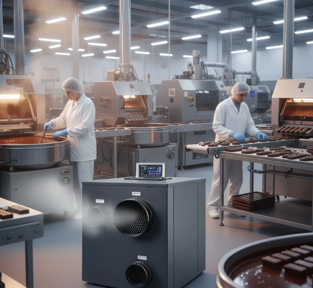 Cálculo de la carga térmica de un deshumidificador desecante: metodología para determinar el aumento de temperatura y la carga sobre el sistema de refrigeración